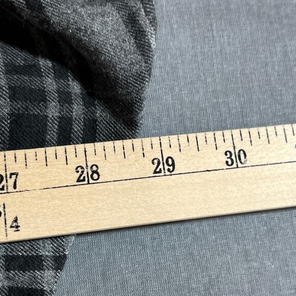 Polo‎ Ralph Lauren Shirt Mens Size XL Gray Plaid Flannel Button Up Long Sleeves - Picture 7 of 8